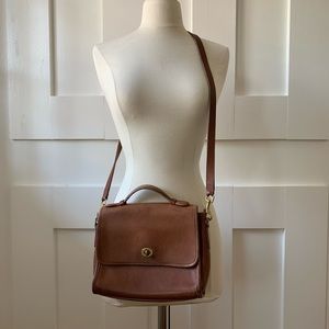 Vintage Coach “Court Bag” brown